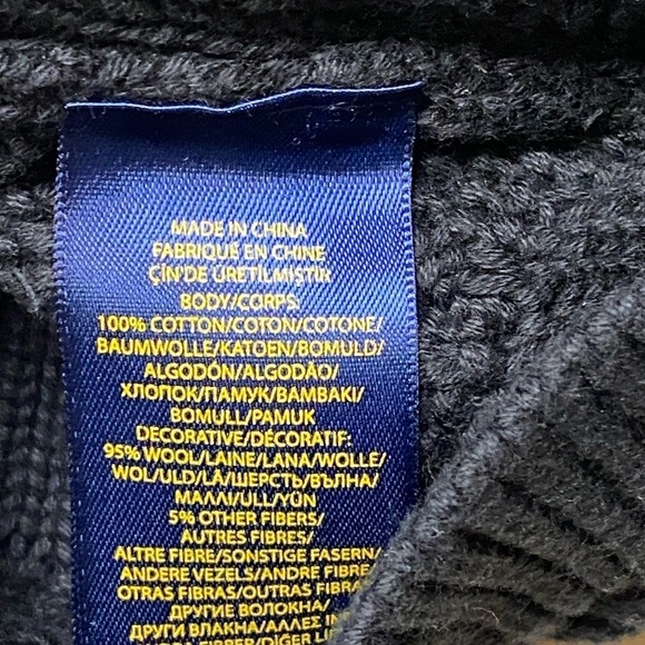 Polo by Ralph Lauren Kids Cotton Wool Nordic Fair Isle Sweater Size 6 - Picture 6 of 6